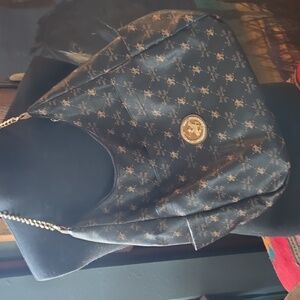 Beverly Hills Polo Club large logo tote, shoulder satchel purse